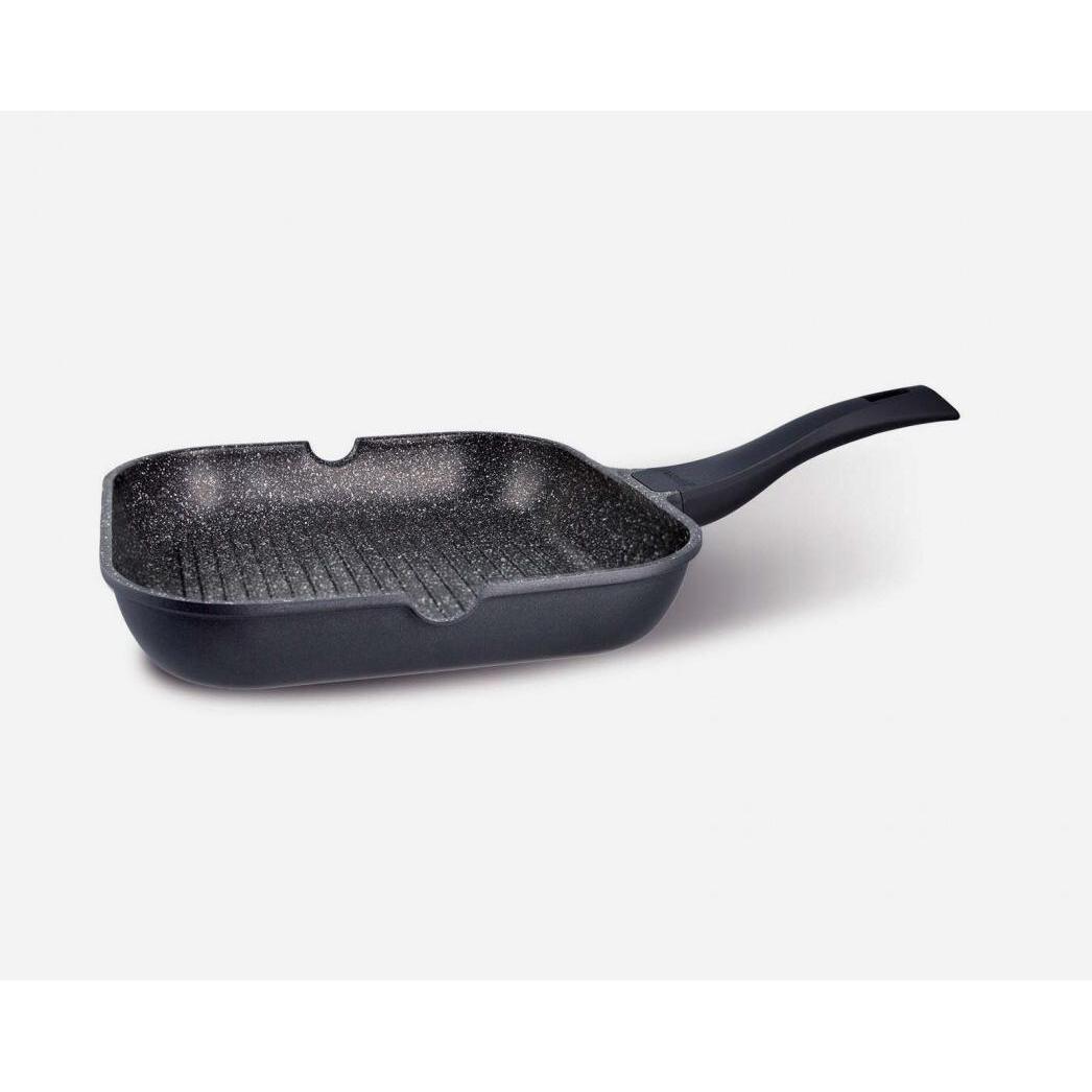 Pensofal Bistecchiera Saxum 28X28cm 5810, Padella + Pentola