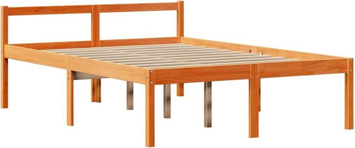 Image du produit vidaXL Bett mit Regal (140 x 190 cm)