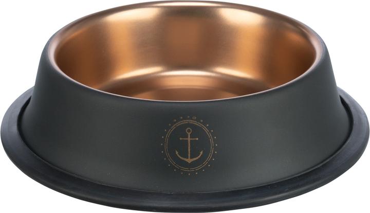 Immagine prodotto Trixie Ciotola in acciaio inox BE NORDIC 0,45 l, ø 19 cm, nero/bronzo (0.45 l)