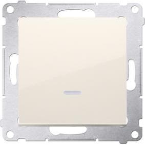 Kontakt DP1L.01/41, Taster + Schalter, Weiss