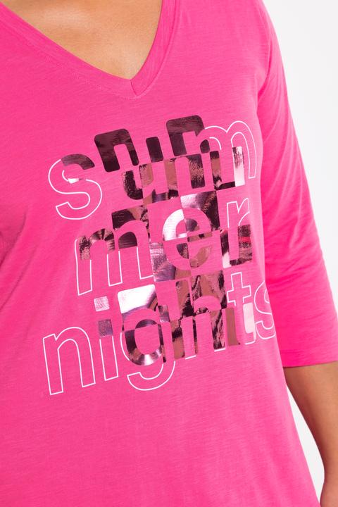 Produktbild Miamoda T-Shirt, A-Linie, Statement, 3/4-Ärmel (44)