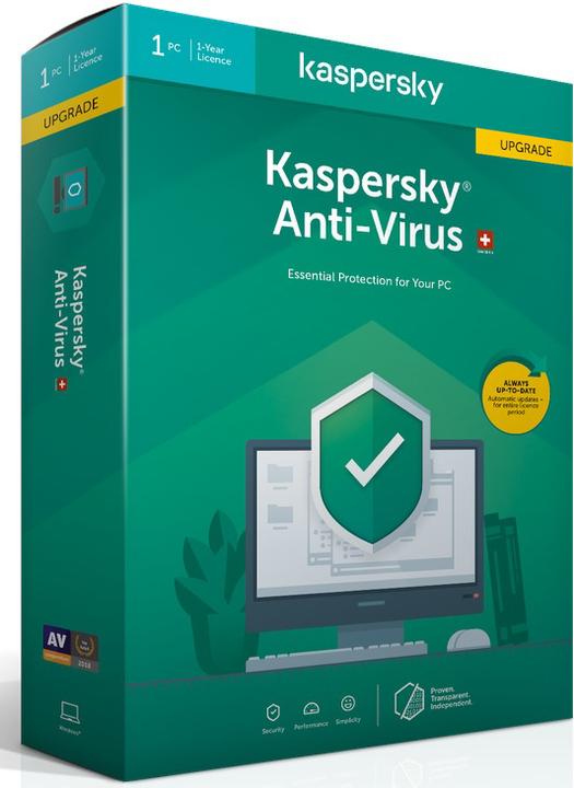 Produktbild Kaspersky Anti-Virus (1 User, 12 Monate)