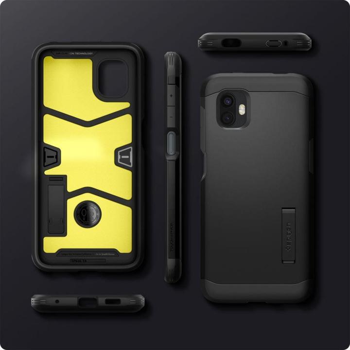 Produktbild Spigen TOUGH ARMOR GALAXY XCOVER 6 PRO Black (Samsung Galaxy XCover 6 Pro)
