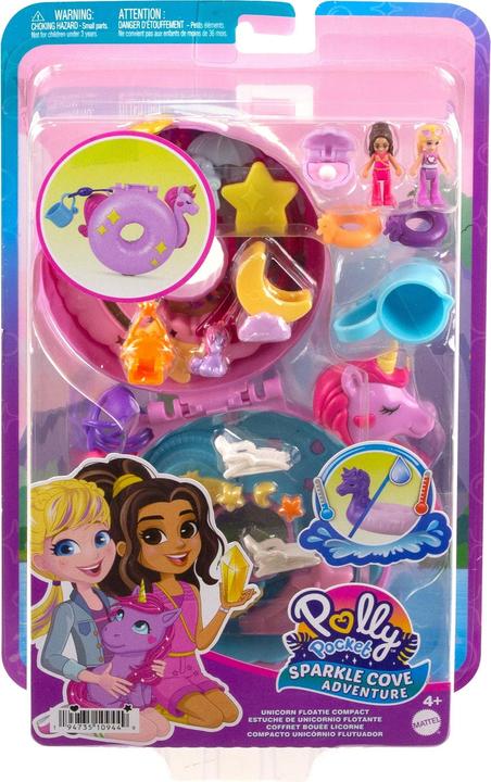 Produktbild Polly Pocket Einhorn Poolparty Schatulle
