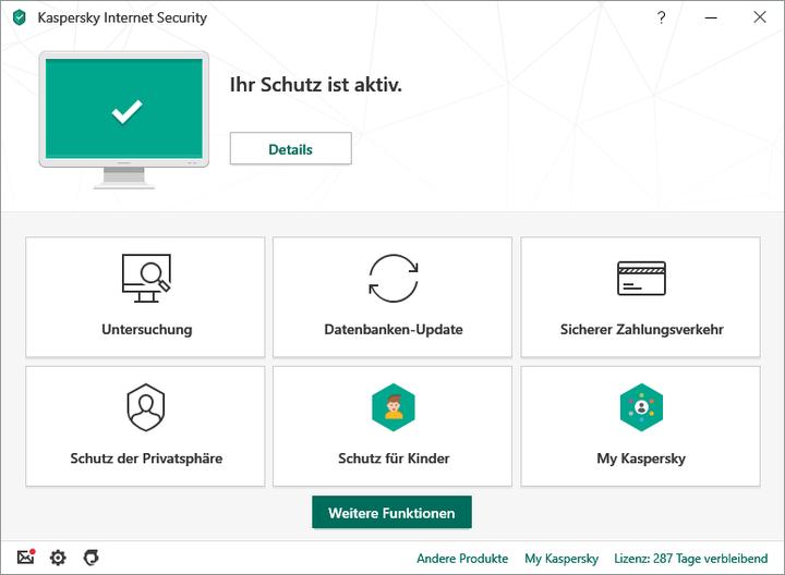 Produktbild Kaspersky Internet Security Update (3 User, 12 Monate)