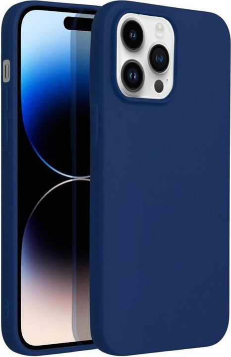 Produktbild Forcell Display OEM SOFT case for IPHONE 14 Pro Max dark blue (Apple iPhone 14 Pro Max)