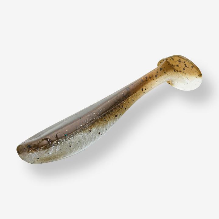 Image du produit Caperlan Leurre souple pêche YUBARI FAT SHAD avec Attractant Ruffe (15 cm)
