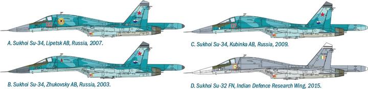 Produktbild Italeri SUKHOI SU-34/SU-32 FN