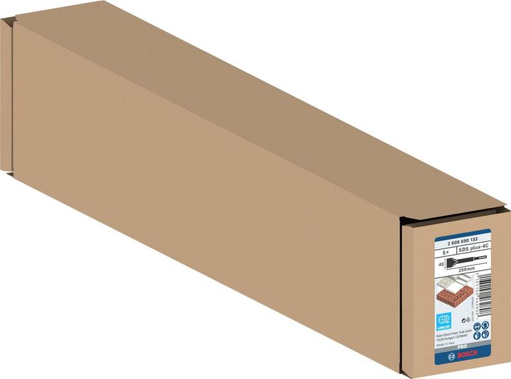 Produktbild Bosch Professional Zubehör PRO SDS plus-4C Spatmeissel-Set, 40 x 250 mm (40 mm)