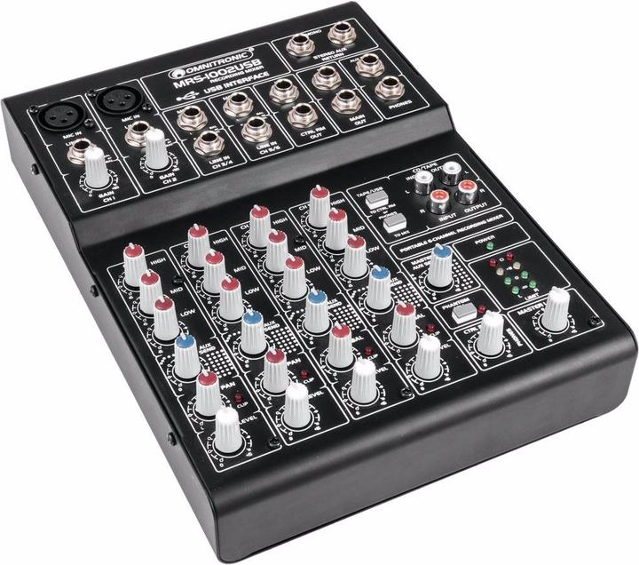 Image du produit Omnitronic MRS-1002USB (Studio et mixeur live)