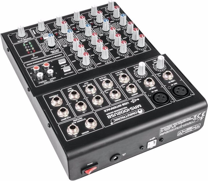 Image du produit Omnitronic MRS-1002USB (Studio et mixeur live)