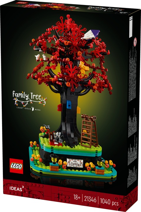 Immagine prodotto LEGO Albero genealogico delle idee (21346, LEGO Ideas, Set LEGO rari)