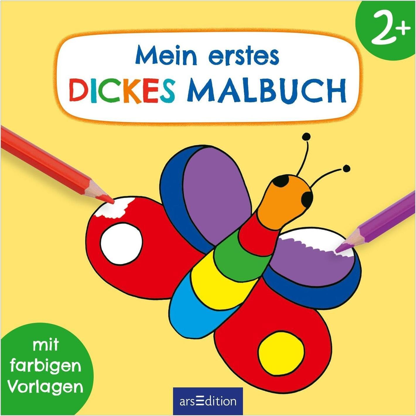 Ars Edition Mein erstes dickes Malbuch