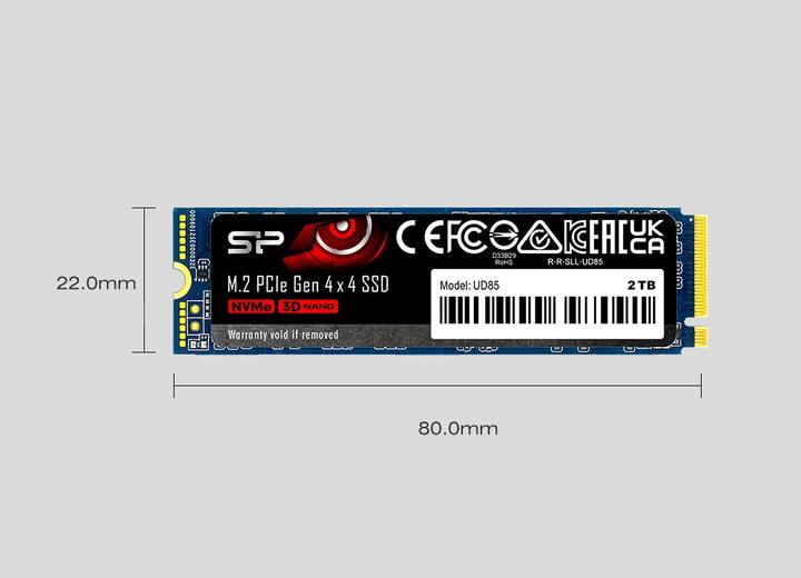 Produktbild Silicon Power UD85 (1000 GB, M.2 2280)