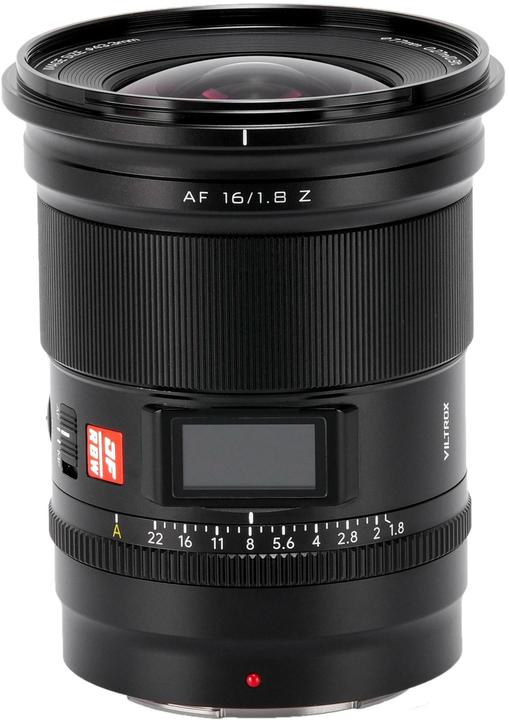 Produktbild Viltrox AF 16mm f/1.8 (Nikon Z, Vollformat)