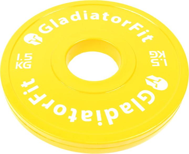 Productafbeelding Gladiatorfit Fractionele gewichtsschijf (2 x 1,5 kg)