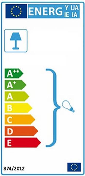 Energie-Label Beliani Tischlampe (E27)
