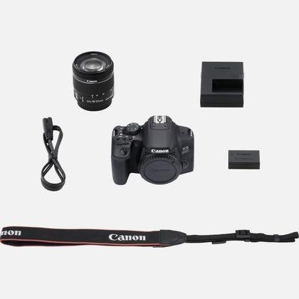 Actual product image Canon EOS 850D + EF-S 18-55mm f (18 - 55 mm, 24.20 Mpx, APS-C / DX)
