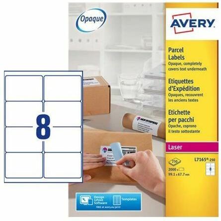 Actual product image Avery Versandetiketten blickdicht