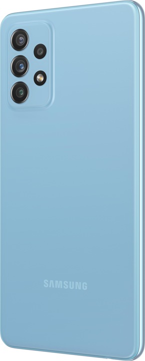 Produktbild Samsung Galaxy A72 EU (128 GB, Blue, 6.70", Hybrid Dual SIM, 64 Mpx, 4G)
