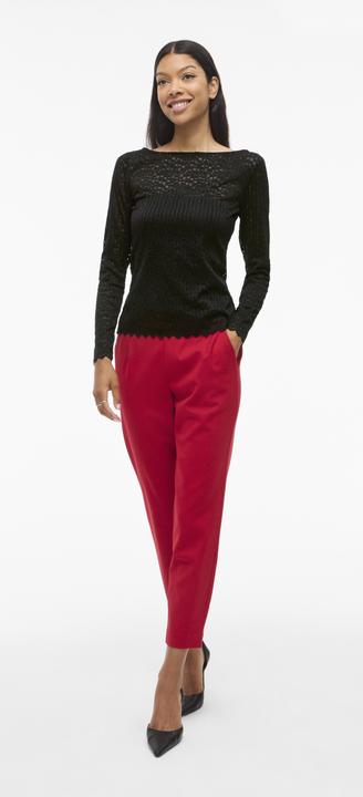 Immagine prodotto Vila VIROMINA U-Boot-Ausschnitt Oberteil mit langen Ärmeln (S)