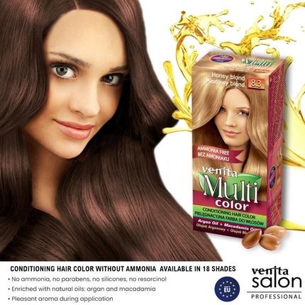 Venita Multicolor Hair Dye 5.3 Light Brown 100Ml (5.3 Light Brown)