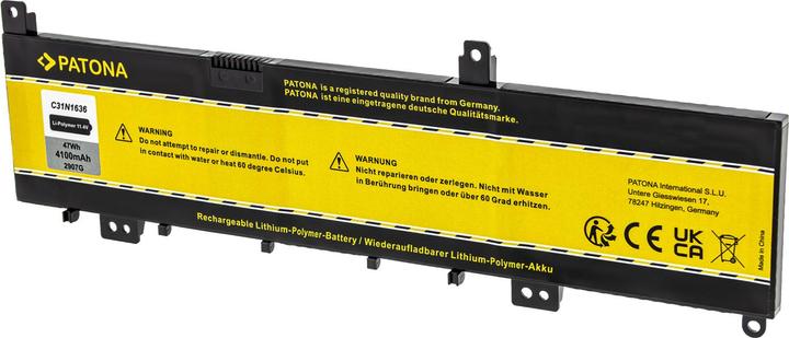 Actual product image Patona 2907 (1 Cell, 4100 mAh)