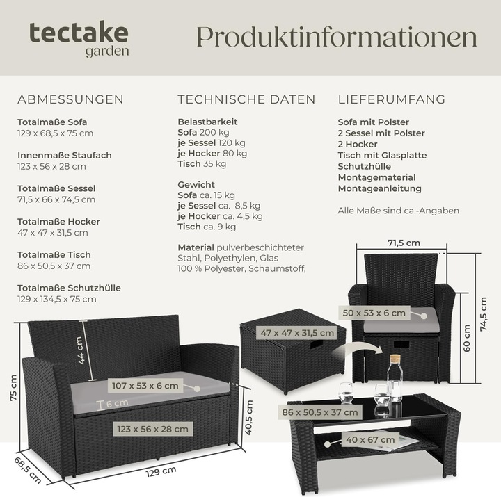 Image du produit tectake Modena