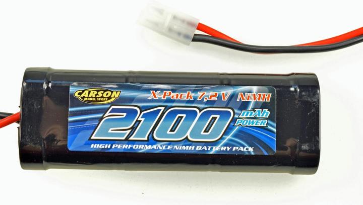 Actual product image Carson Racingpack NiMH 2100mAh 7.2V (7.20 V, 2100 mAh)