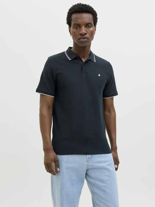 Produktbild Jack & Jones 2er-pack Einfarbig Fly-Away Kragen Poloshirt Poloshirt (XS)