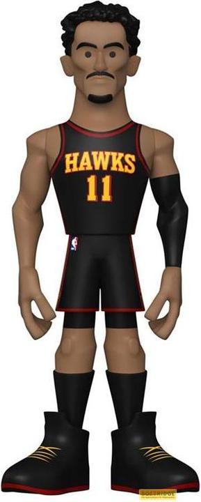 Actual product image Funko NBA - Trae Young - Figurine Gold 5" vinyl avec Chase 13cm