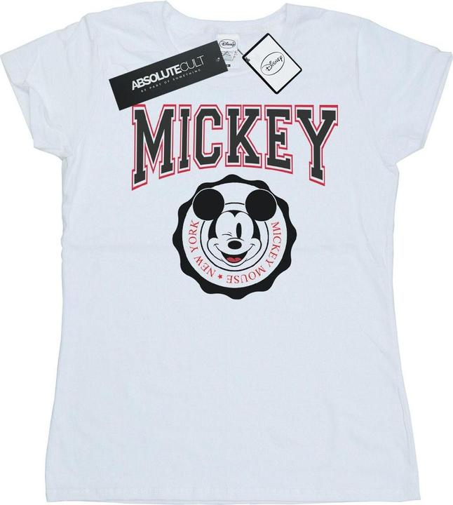 Immagine prodotto Disney Mickey Mouse New York Seal Maglietta Donna (XXL)
