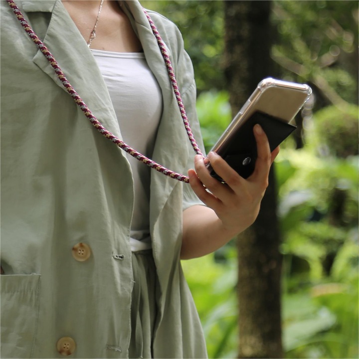 Produktbild Cadorabo TPU Handy Kette SILBER Cover