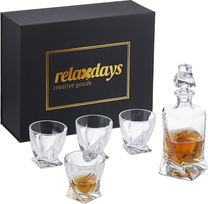 Actual product image Relaxdays Da-whisky set (8 dl, 1 x, Whisky glass)
