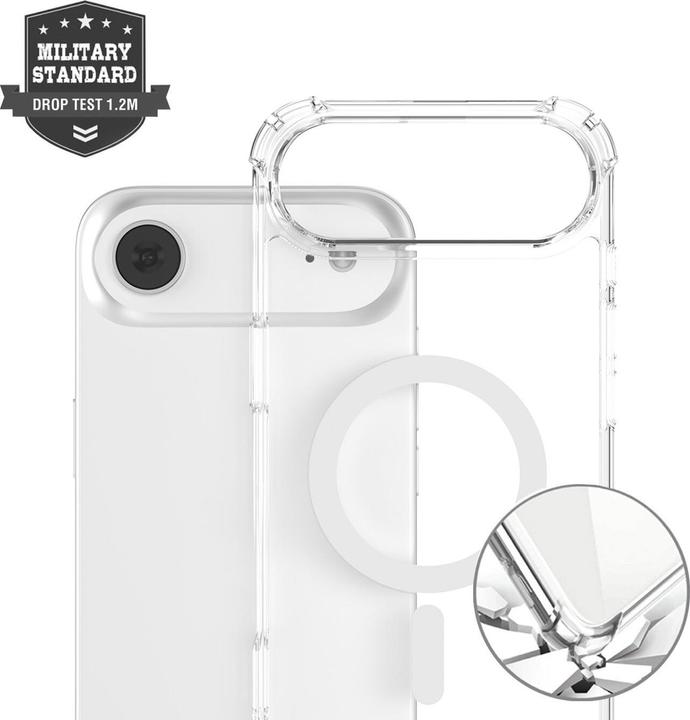 Produktbild 4smarts Ibiza, Rand, Apple, Apple iPhone 17 Air, 16,8 cm (6.6"), Transparent (Apple iPhone 17)