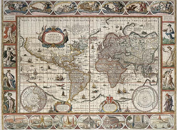 Actual product image Ravensburger 16633 - - Mappamondo 1650 - 2000 pz - Puzzle per Adulti (2000 pieces)
