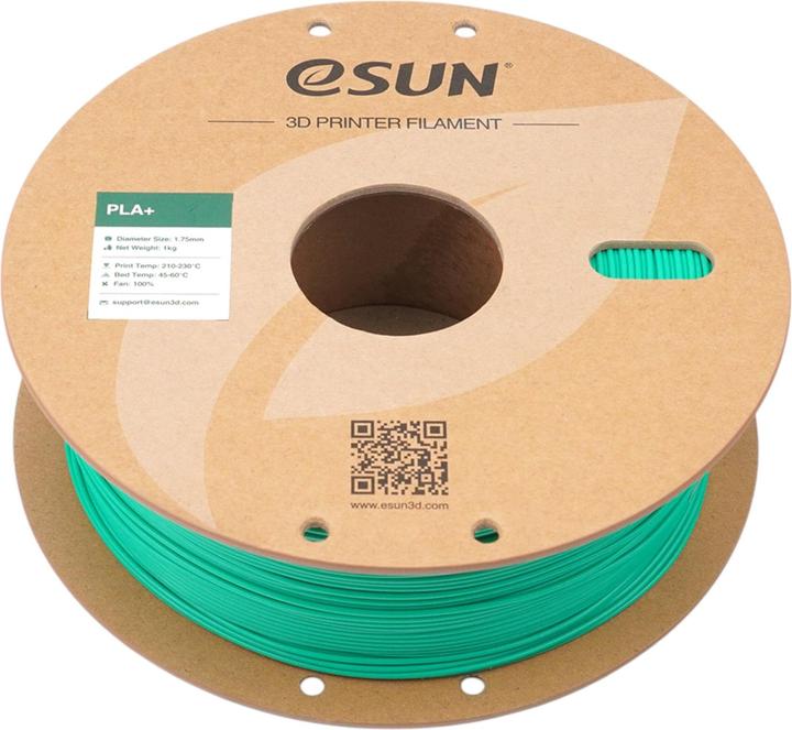 Produktbild eSUN PLA+ Jade Grün Filament 1.75mm 1Kg (PLA+, 1.75 mm, 1000 g)