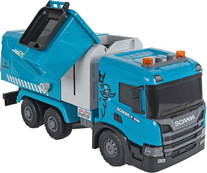 Actual product image 2-Play 2- Play Scania Truck Garbage Truck Friction mit Licht und Ton