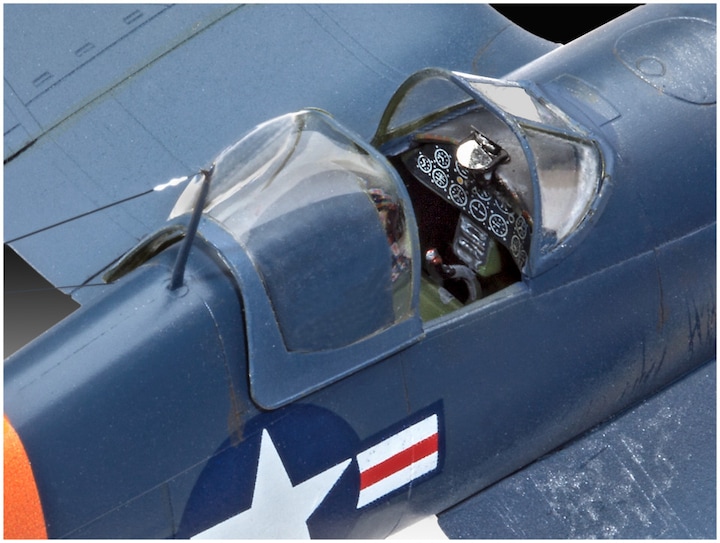 Actual product image Revell F4U-4 Corsair
