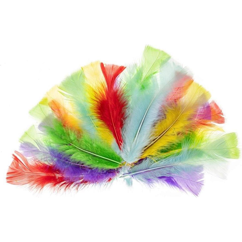 Andy Truthahnfedern 10-15cm Pastell (48019490)