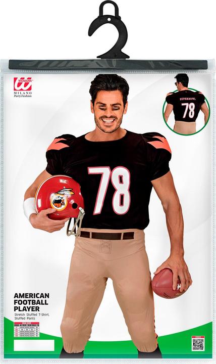 Actual product image Widmann American football player (S)