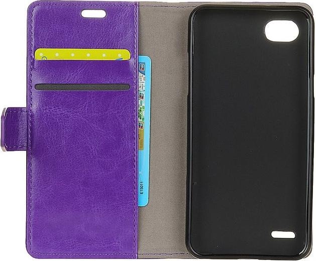 Produktbild MU Classic Crazy Horse Leder Hülle (LG Q6, LG Q6+)