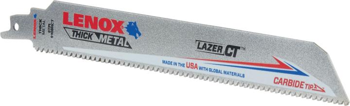 Actual product image Lenox Saber saw blade HM metal 229mm