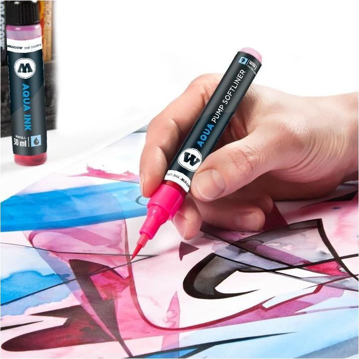 Actual product image Molotow Aqua Pump Softliner Basic Set 1 (Multicoloured, 1x)