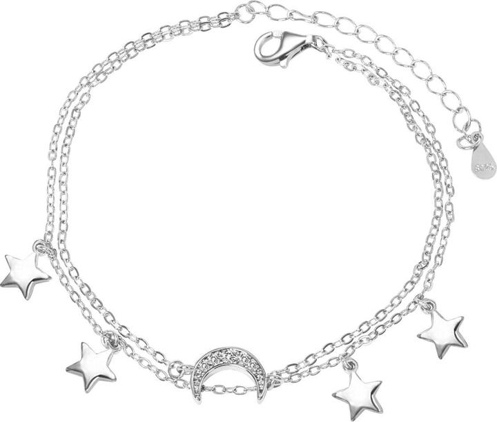 Immagine prodotto Beneto Elegant double silver bracelet AGB750/21