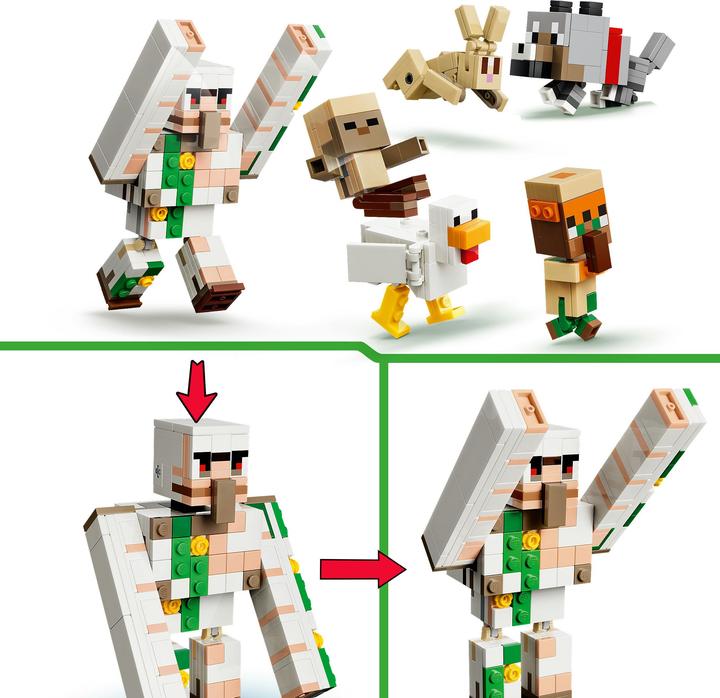 Produktbild LEGO Angriff des Hühnerreiters in der Wüste (21592, LEGO Minecraft)