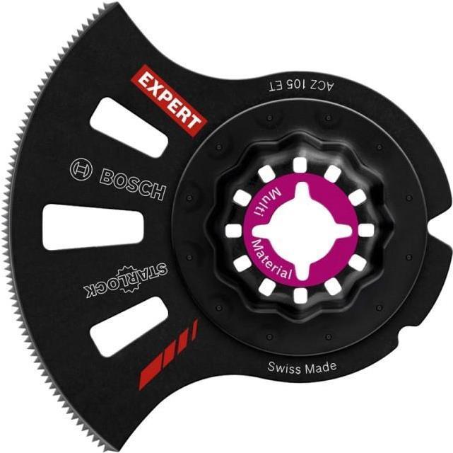 Produktbild Bosch Professional Zubehör EXPERT MultiMaterial Segment Blade ACZ 105 ET Blatt, 1 Stück