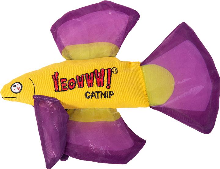 Immagine prodotto Yeowww ! Mo Betta Fish - Purple (Catmint giocattolo)