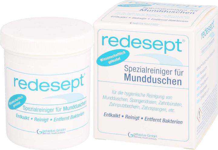 Produktbild Kaux Redesept Mundduschenreiniger, 150 g PUL (Mundduschenaufsätze)