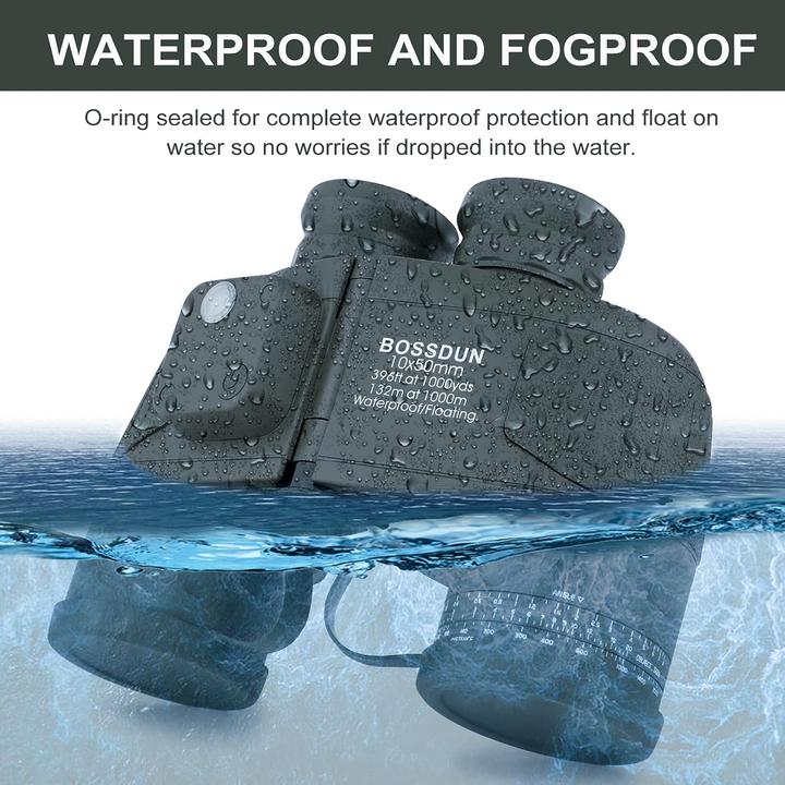 Produktbild Neylang Marine Fernglas mit Kompass & Entfernungsmesser (10 x, 50 mm)